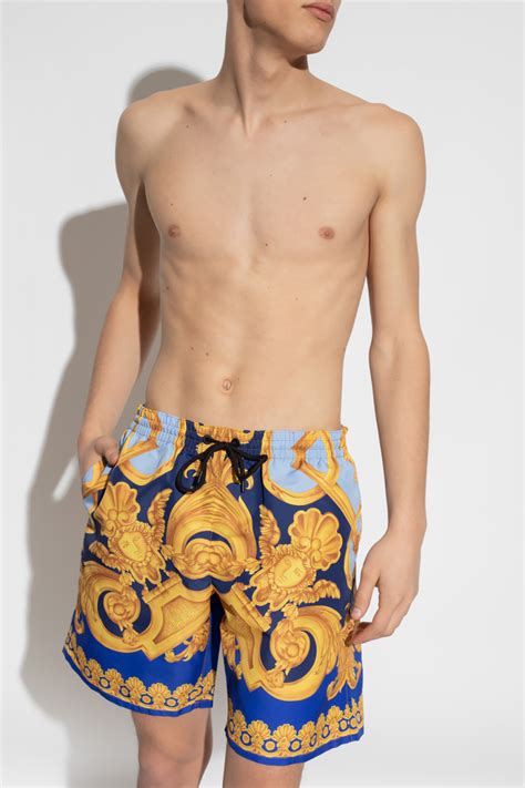 versace shorts bathing suit|Versace swim shorts men.